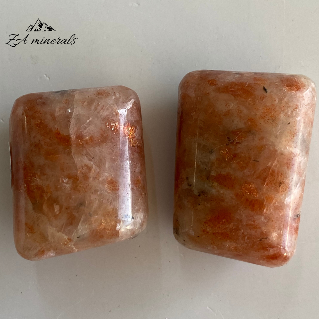 Polished Sunstone Tumble (x2) 0.052kg IQ19