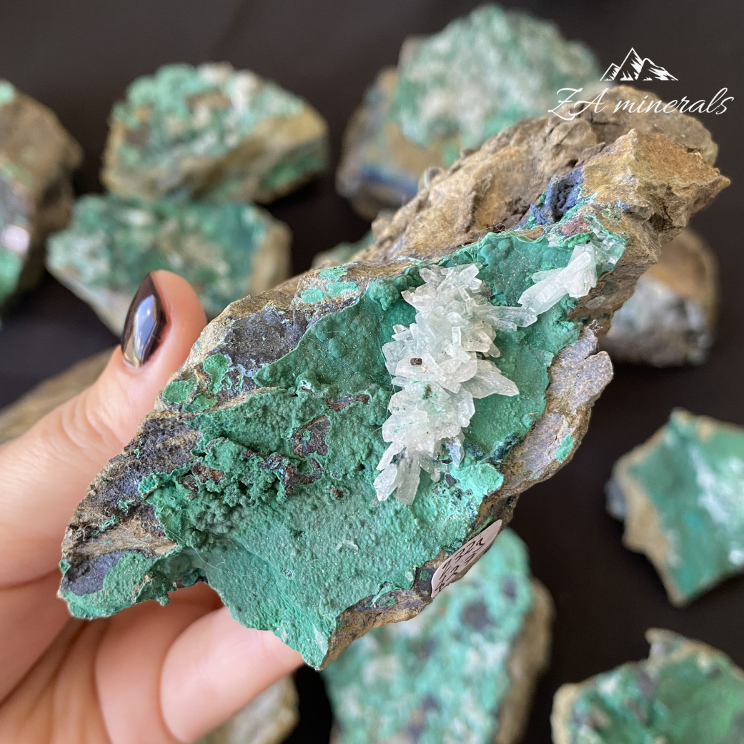 Baryte and Malachite (x16) 5kg CL3