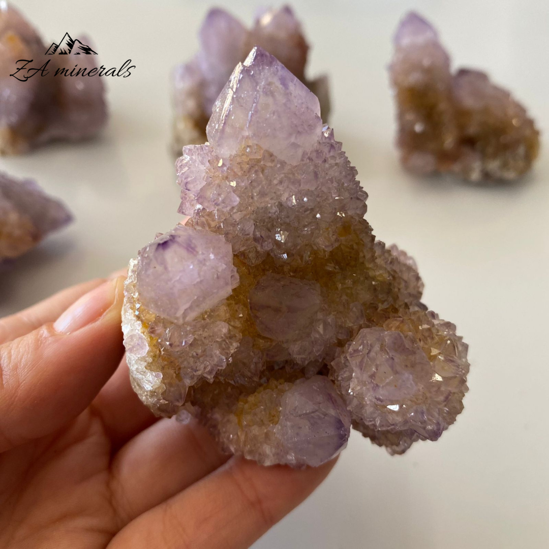 Amethyst Cactus Quartz (x6) 0.876kg