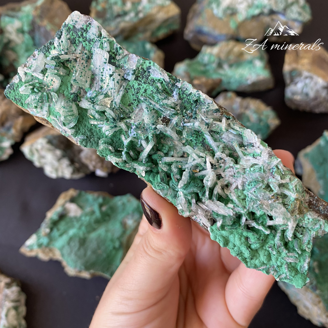 Baryte and Malachite (x16) 5kg CL3