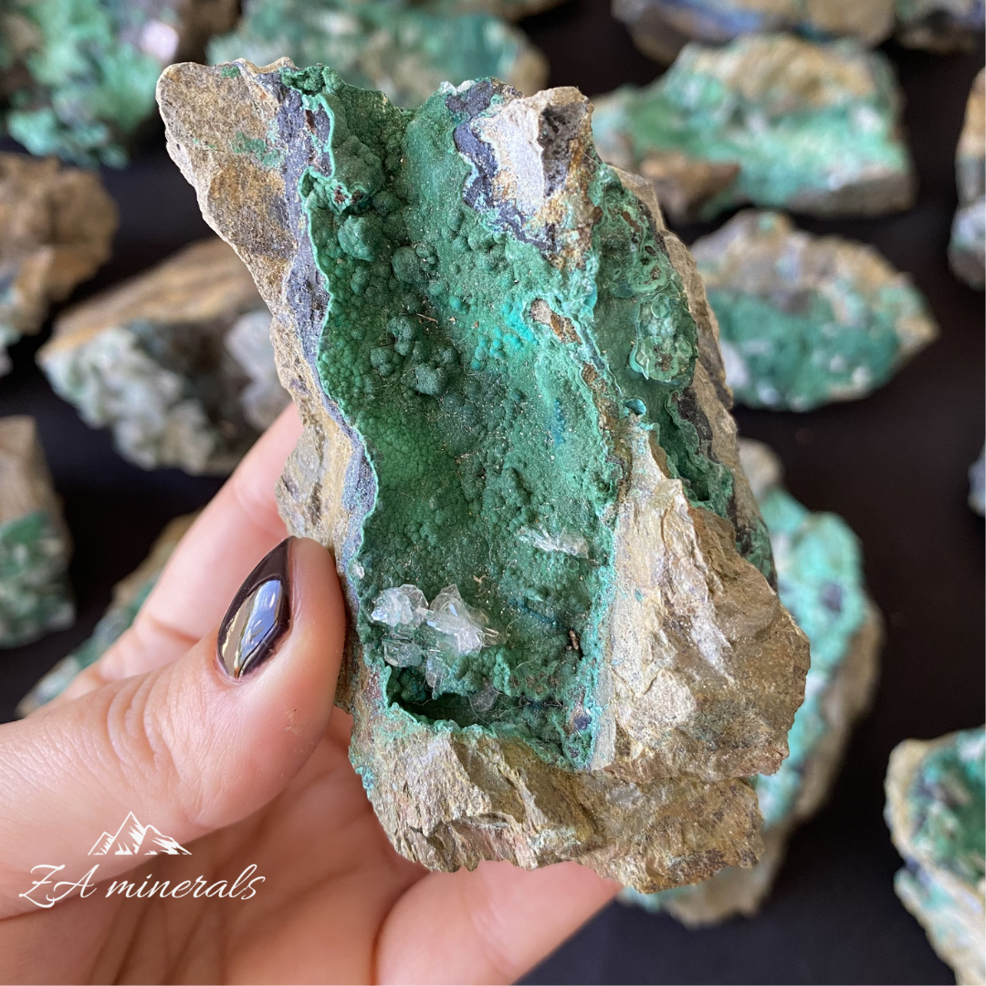 Baryte and Malachite (x16) 5kg CL3