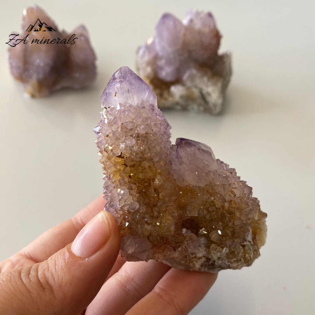 Amethyst Cactus Quartz (x6) 0.876kg