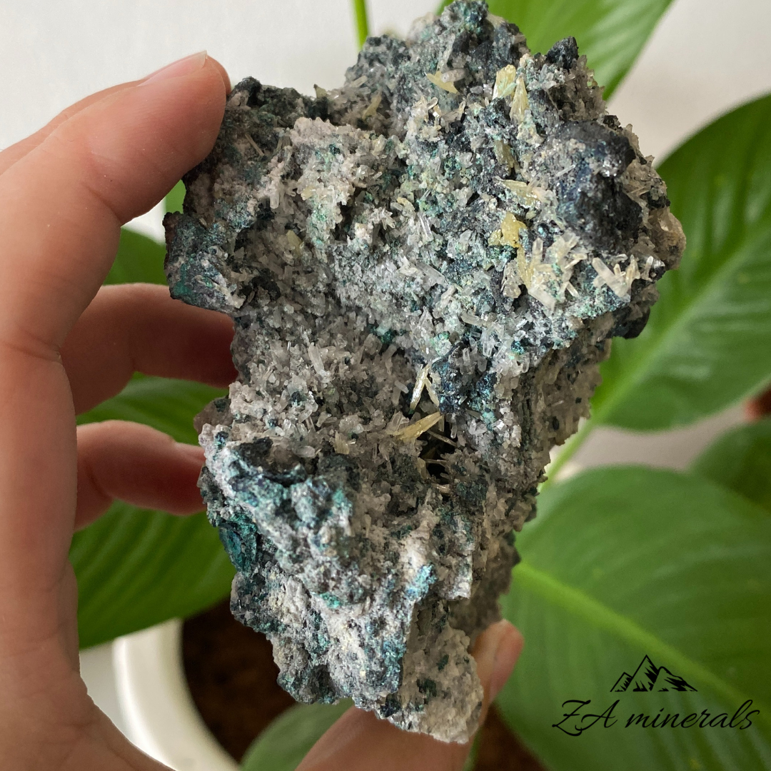 Mimetite, Willemite, Malachite 257g IE8