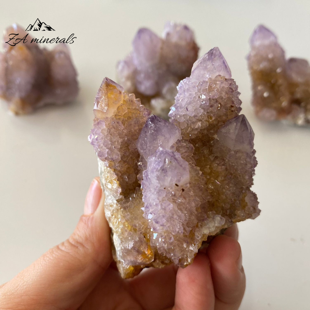 Amethyst Cactus Quartz (x6) 0.876kg