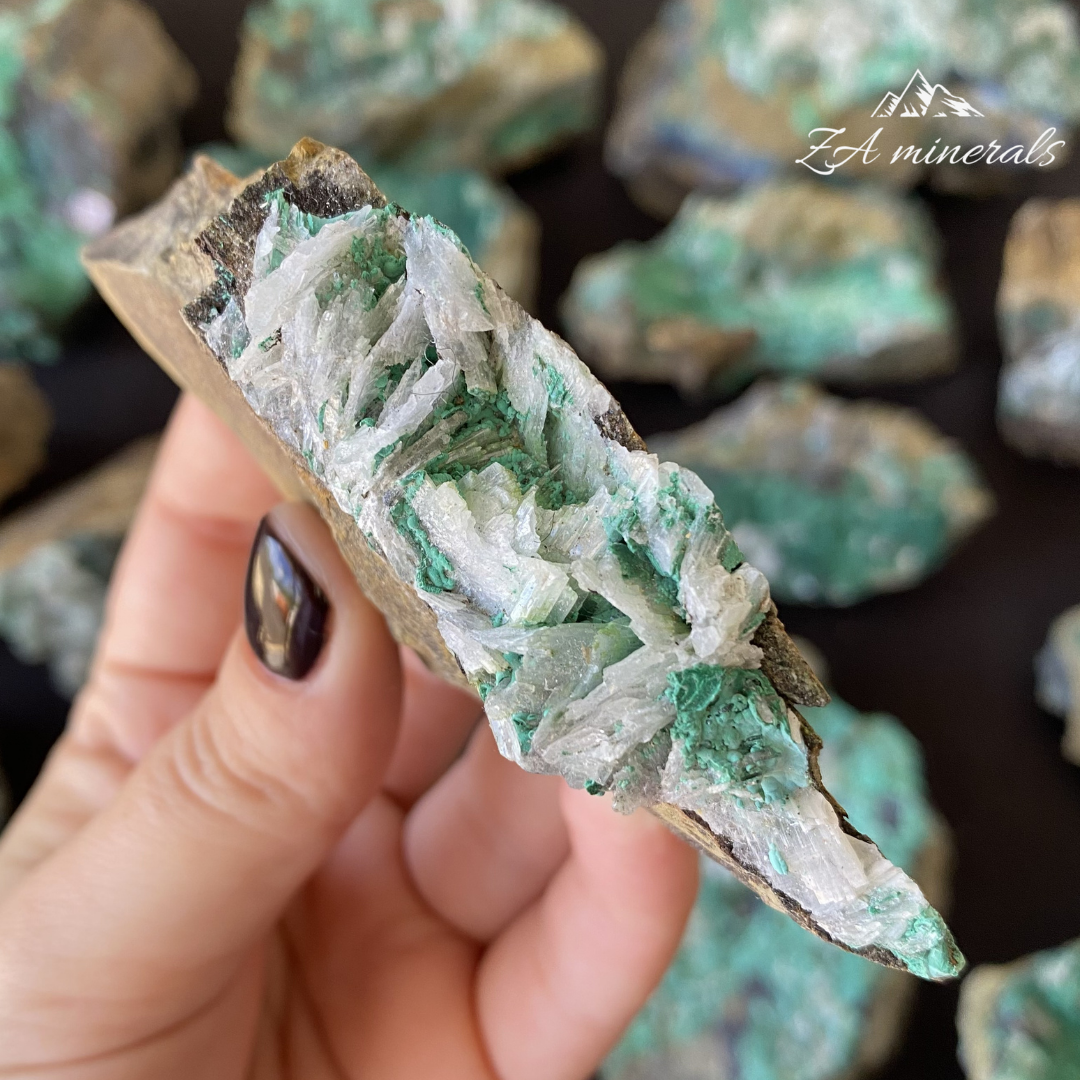 Baryte and Malachite (x16) 5kg CL3