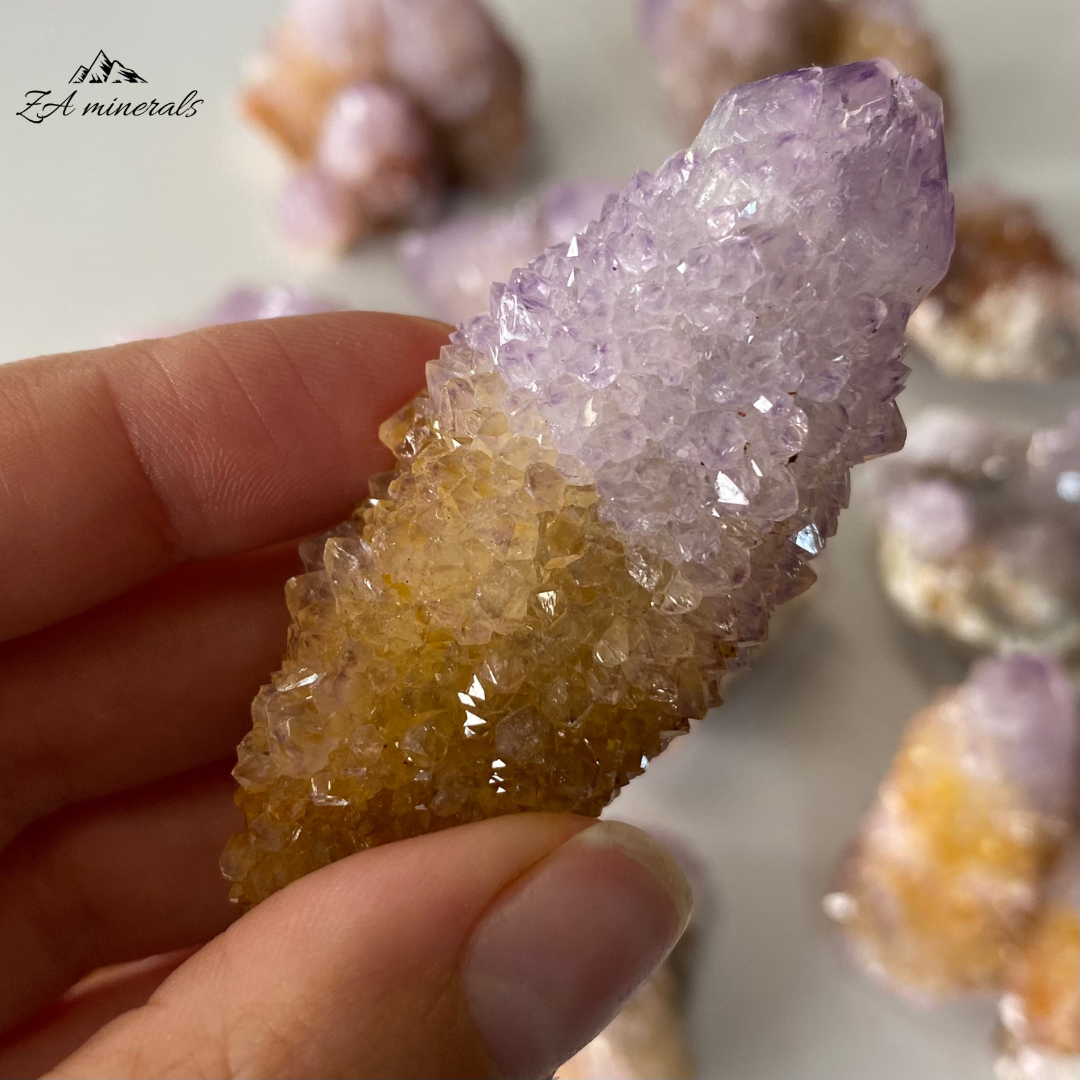 Amethyst Cactus Quartz (x12) 0.714kg RTS1