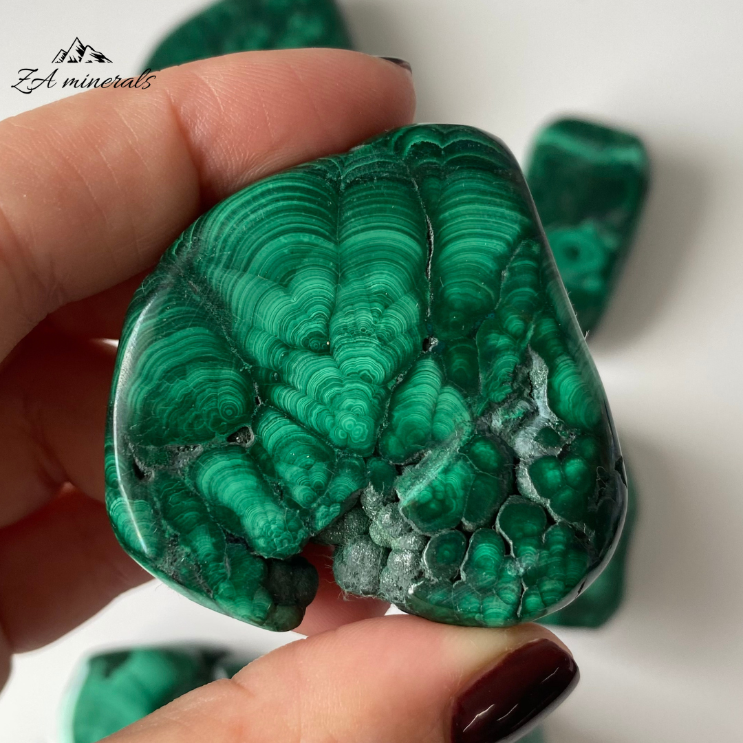 Polished Malachite Freeforms (x6) 0.409kg TT11
