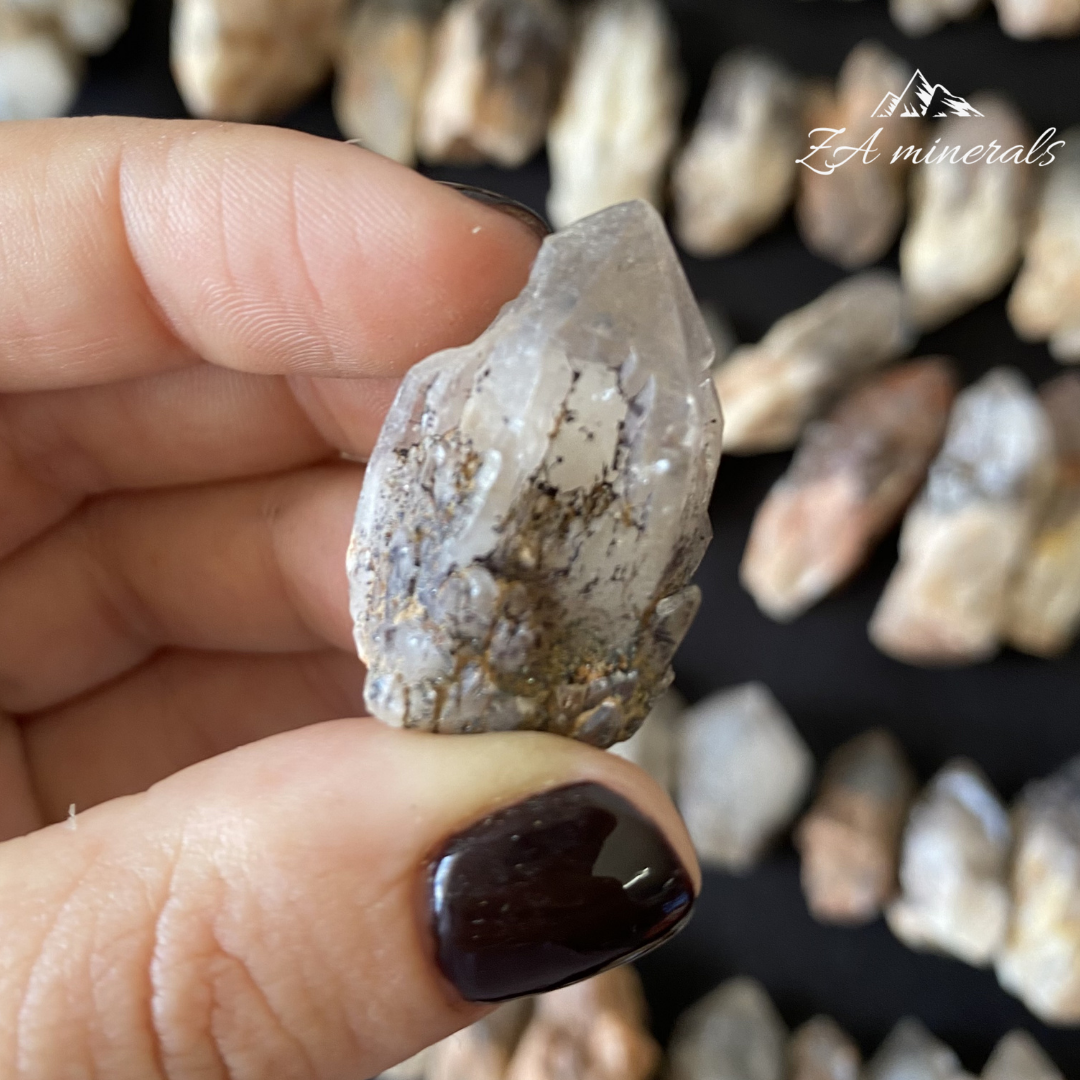 Hematite Phantom Kundalini Quartz (x100) 3.5kg CL5