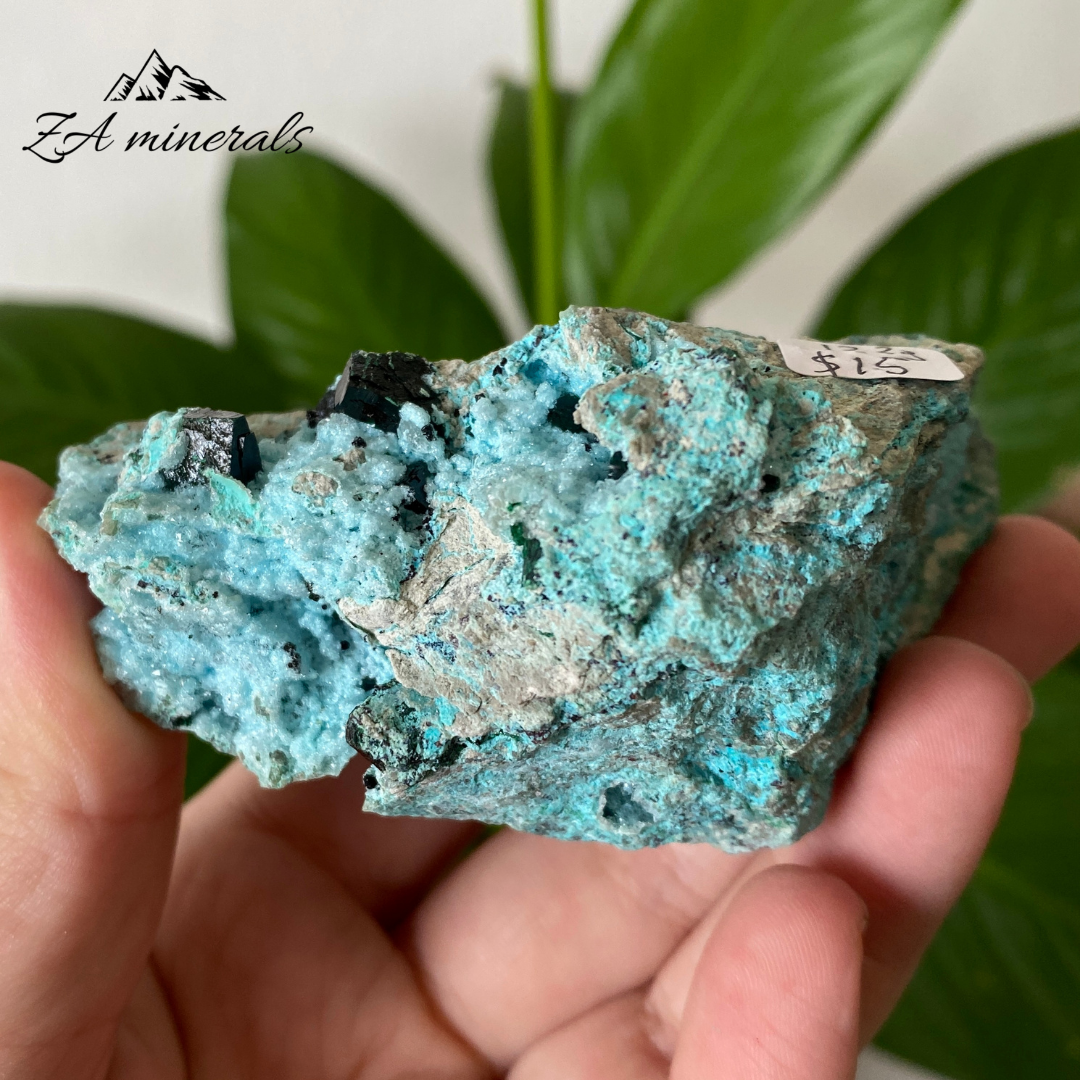 Chrysocolla with Primary Malachite 122g IC14