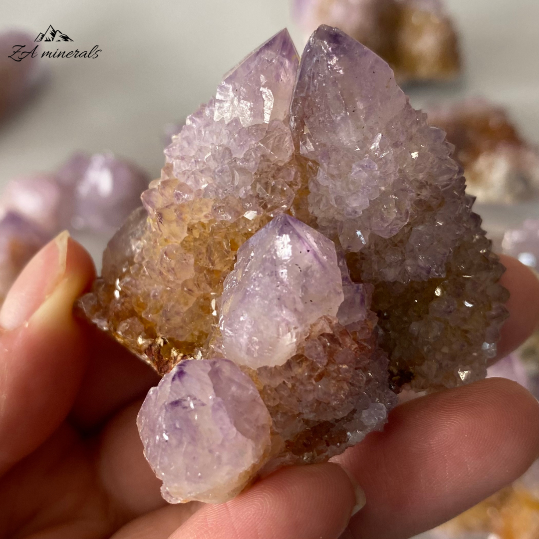 Amethyst Cactus Quartz (x12) 0.714kg RTS1