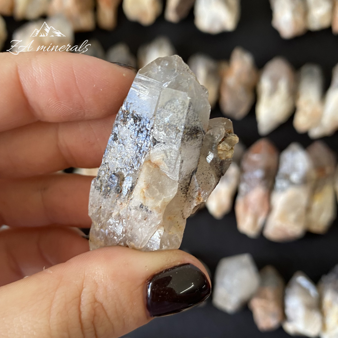 Hematite Phantom Kundalini Quartz (x100) 3.5kg CL5