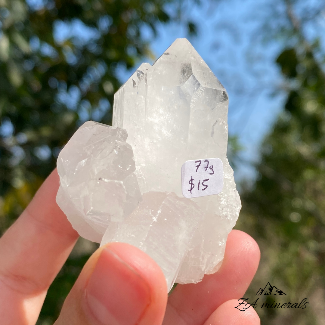 Clear Quartz 77g IB03