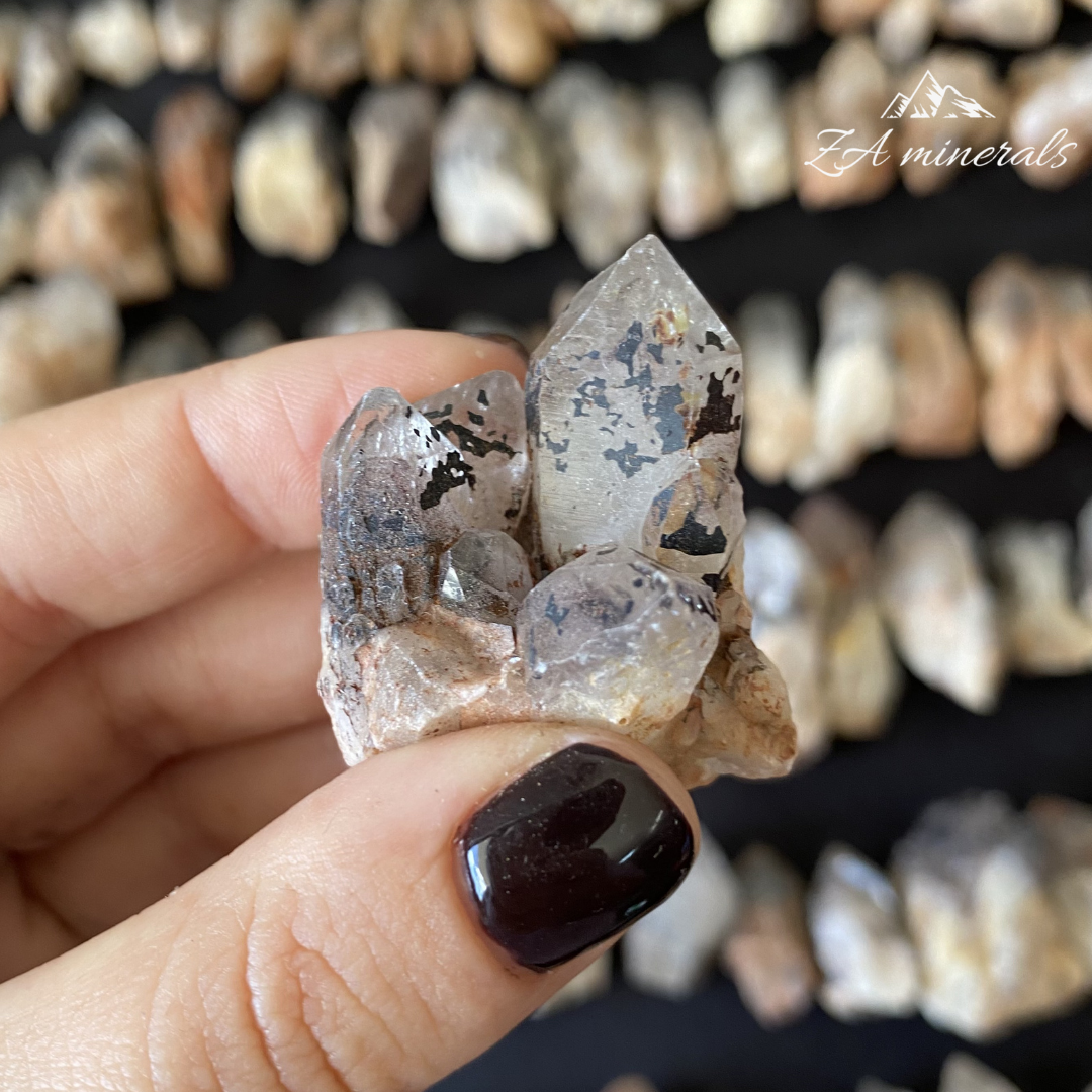 Hematite Phantom Kundalini Quartz (x100) 3.5kg CL5