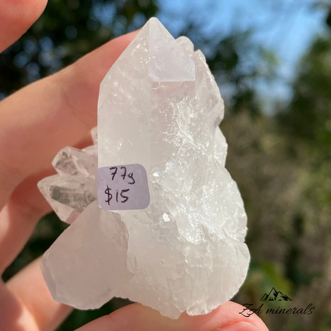 Clear Quartz 77g IB03