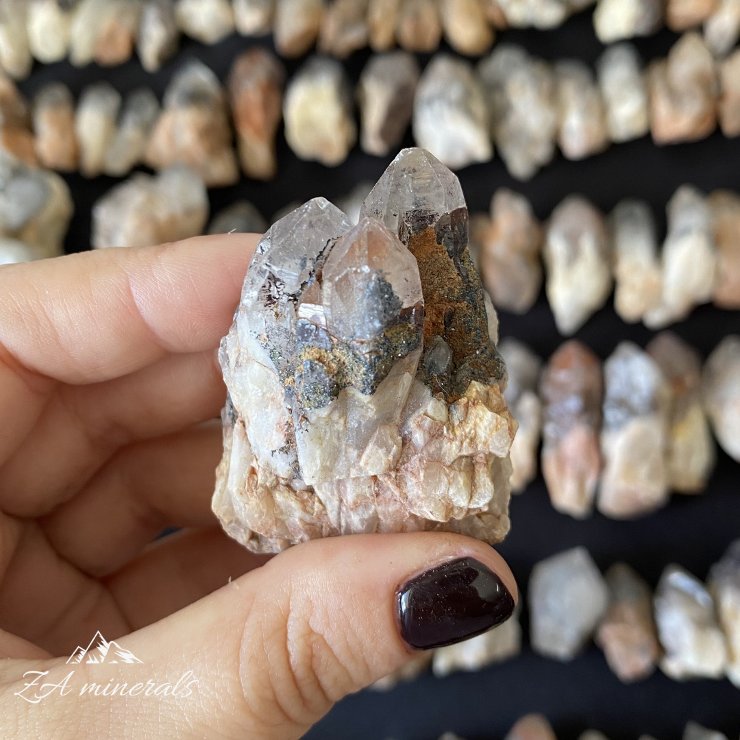 Hematite Phantom Kundalini Quartz (x100) 3.5kg CL5