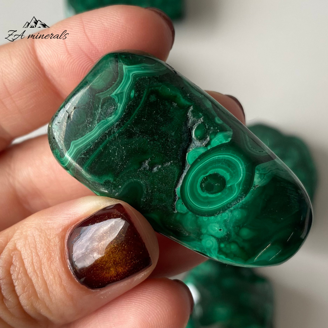 Polished Malachite Freeforms (x6) 0.409kg TT11