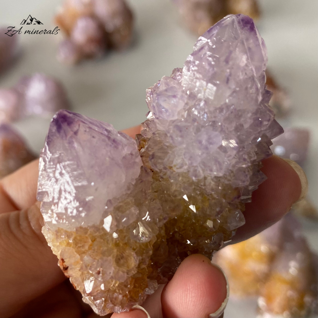 Amethyst Cactus Quartz (x12) 0.714kg RTS1