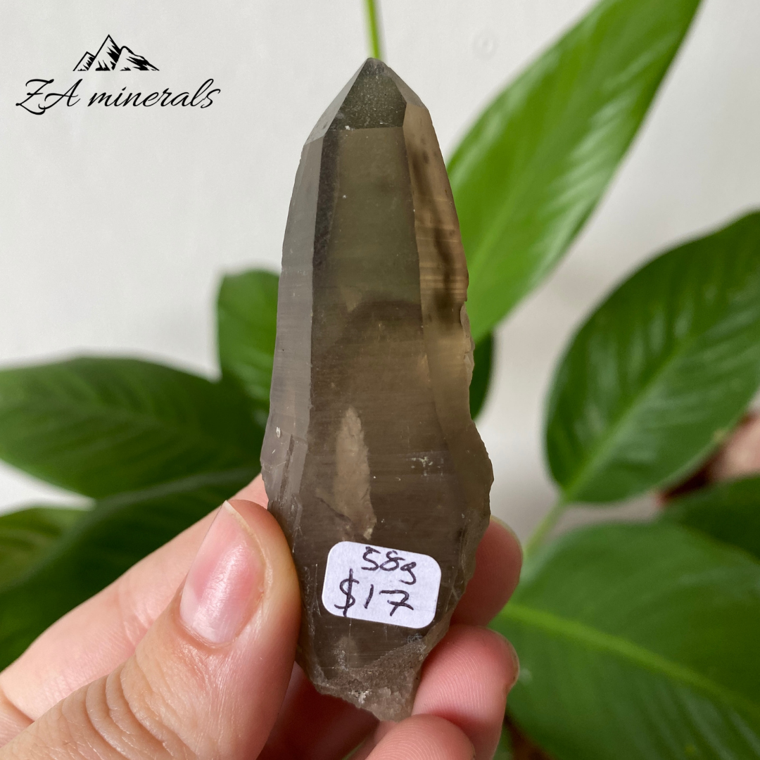 Smoky Quartz 58g ID08