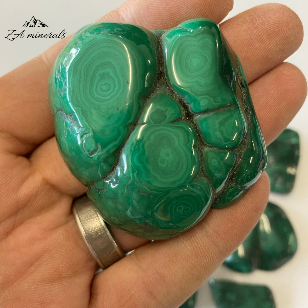 Polished Malachite Freeforms 1kg