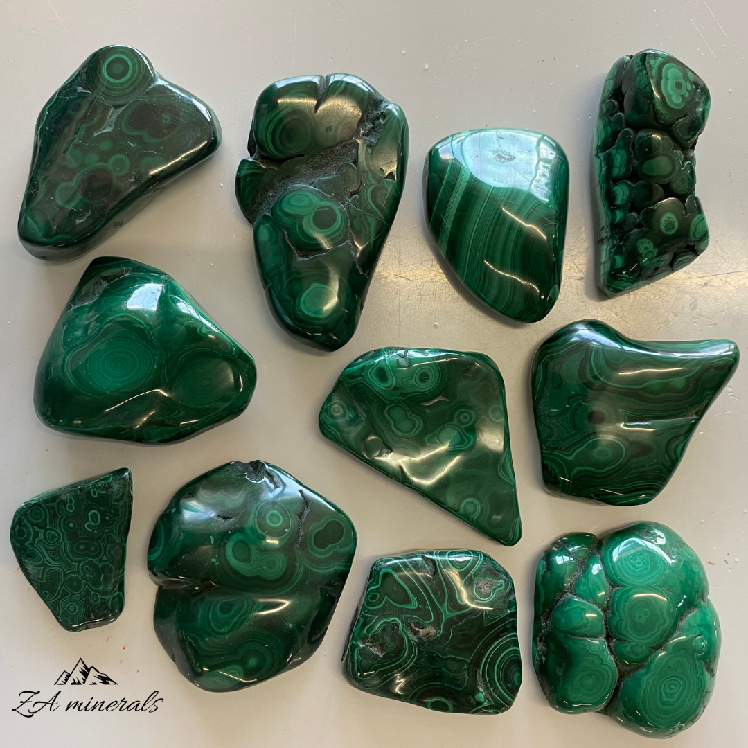 Polished Malachite Freeforms 1kg