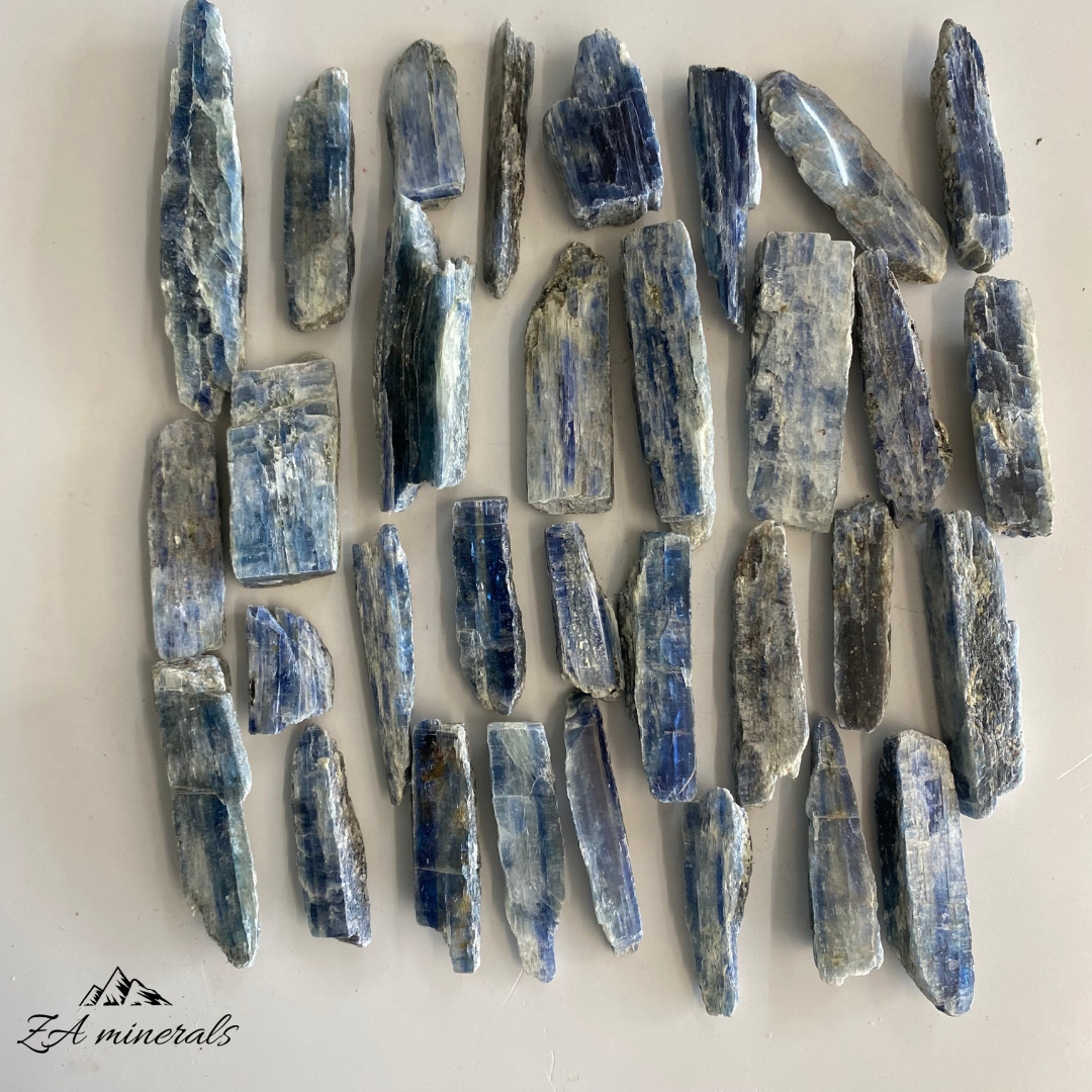 Part Polished Kyanite singles 1kg