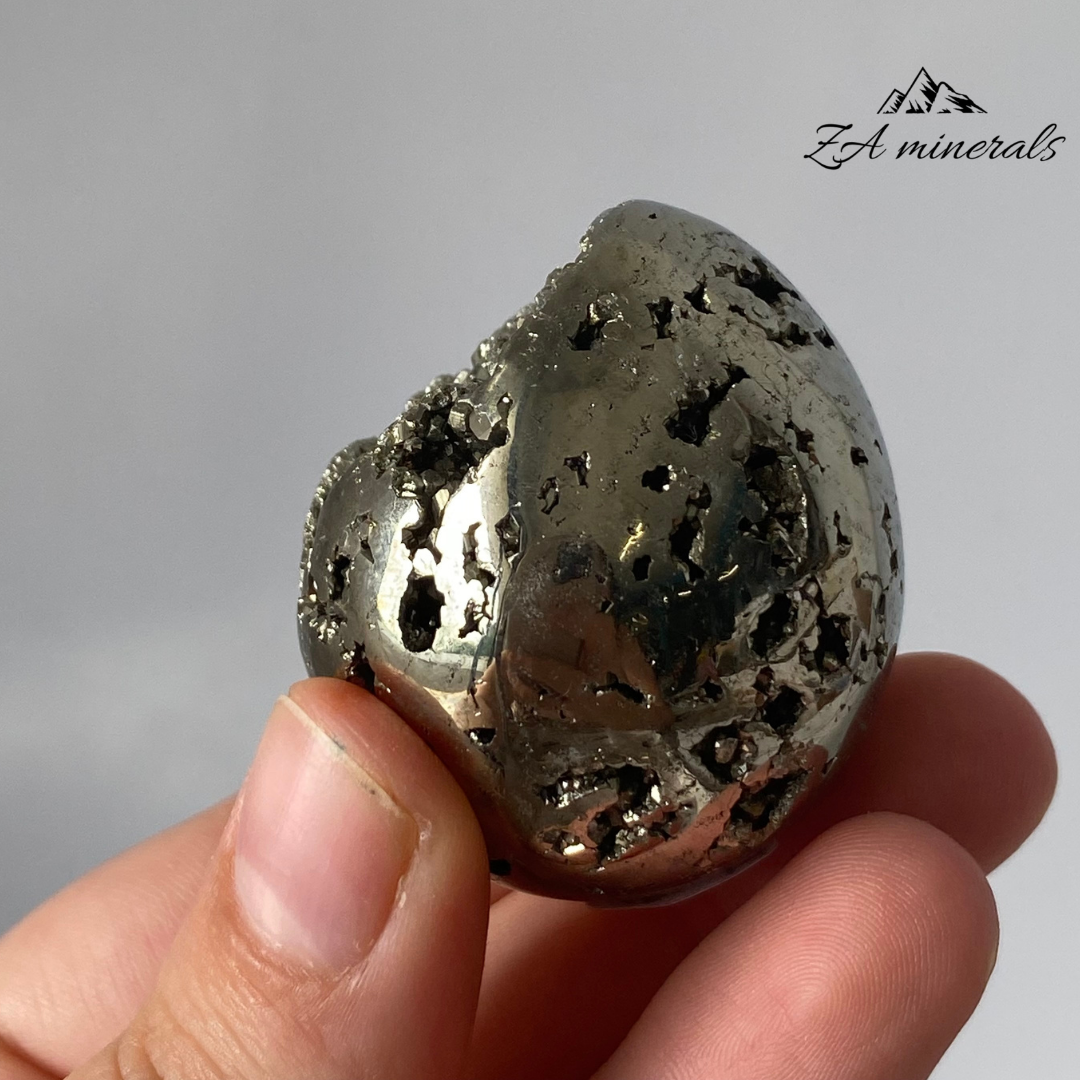 Polished Pyrite Egg 0.099kg IK17