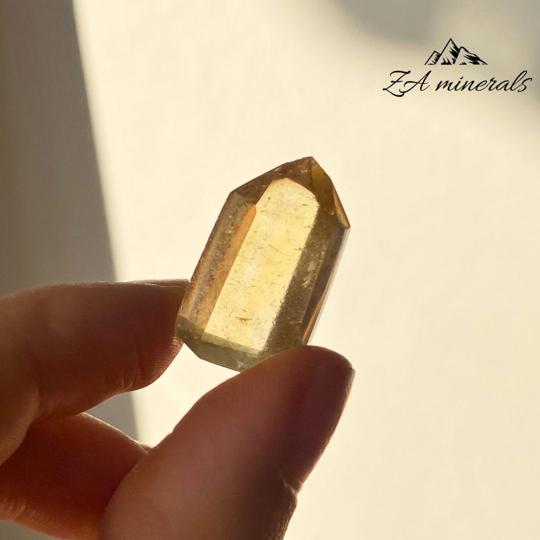 Polished Citrine Mini Tower Pair 0.014kg IZ17