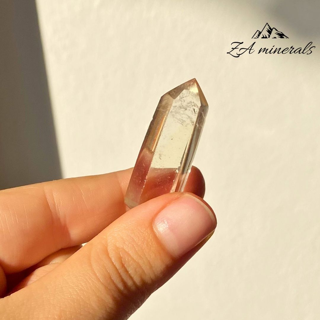 Polished Citrine Mini Tower Pair 0.014kg IZ18