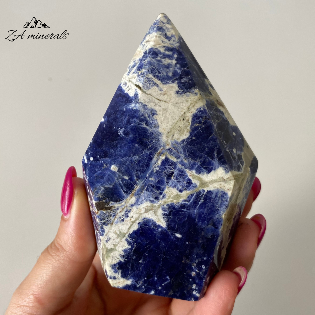 Polished Sodalite Freeform points 1kg