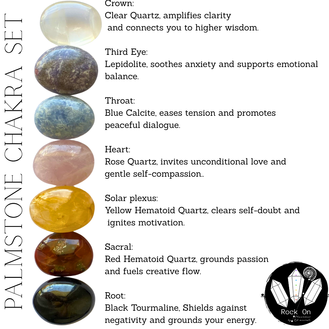 Polished Chakra Stone Sets