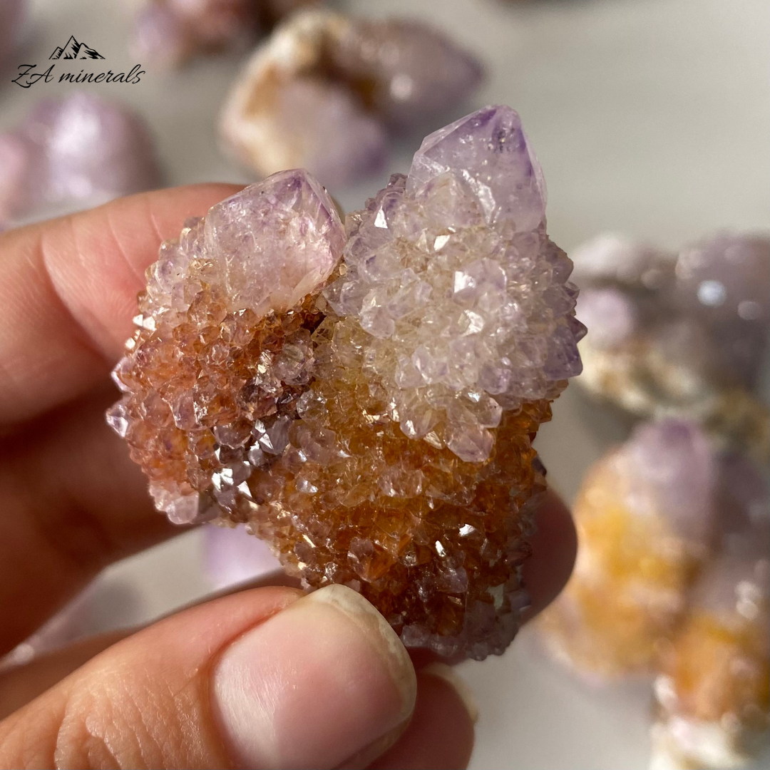 Amethyst Cactus Quartz (x12) 0.714kg RTS1