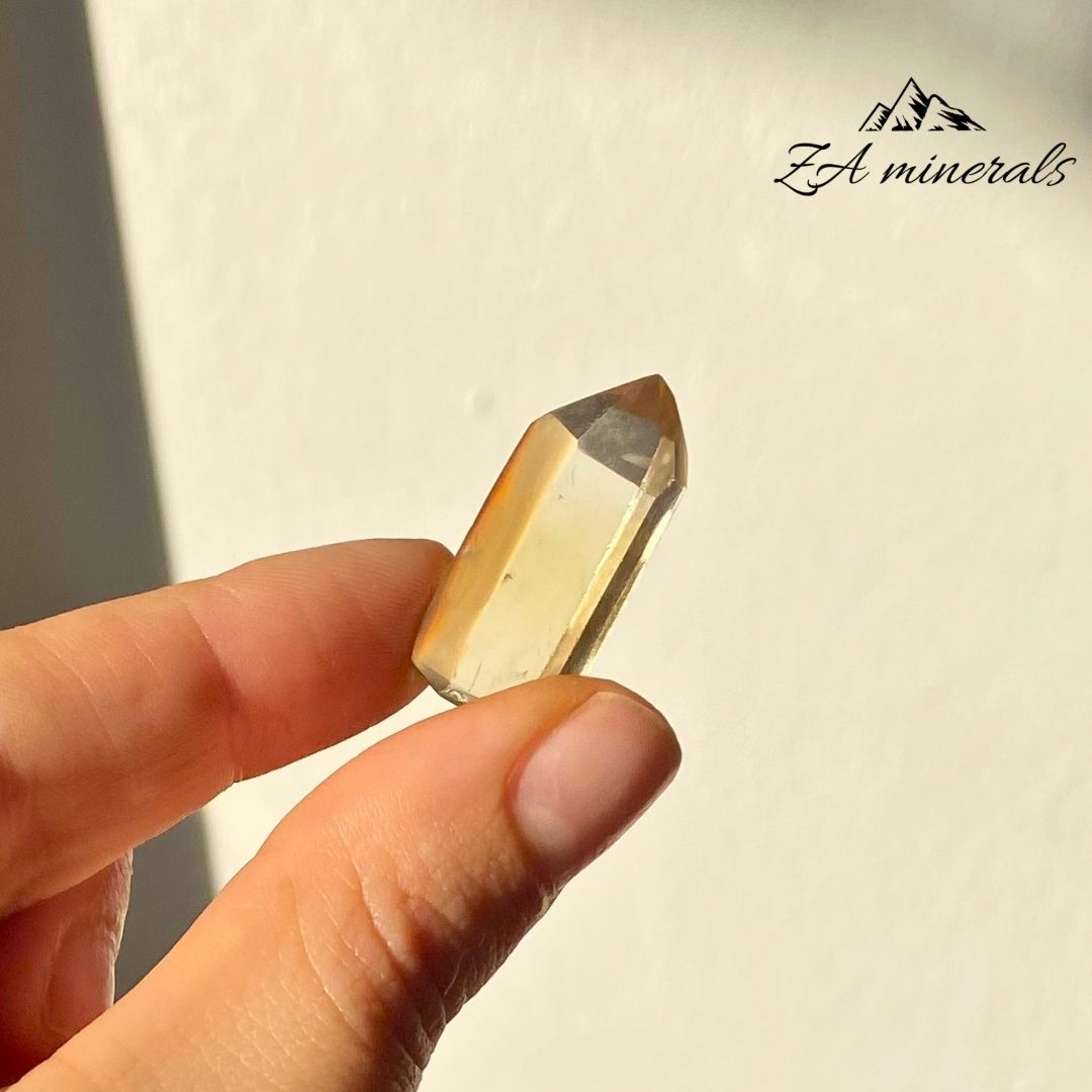 Polished Citrine Mini Tower Pair 0.014kg IZ18