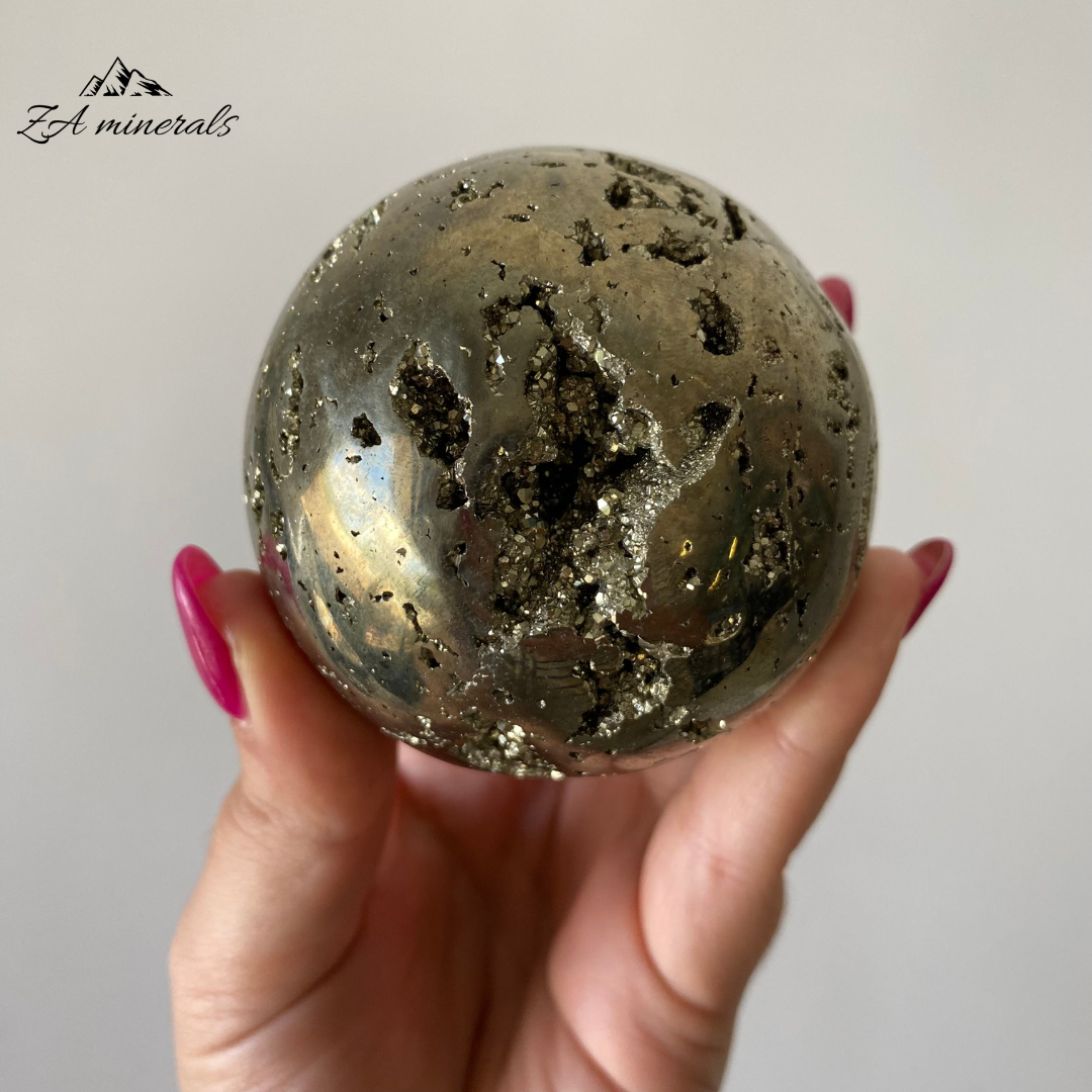 Polished Pyrite Spheres 1kg