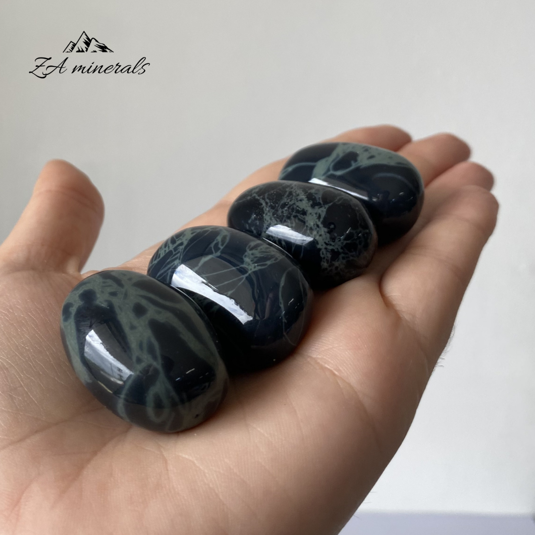 Polished Spiderweb Obsidian Tumble (x1) 0.021kg