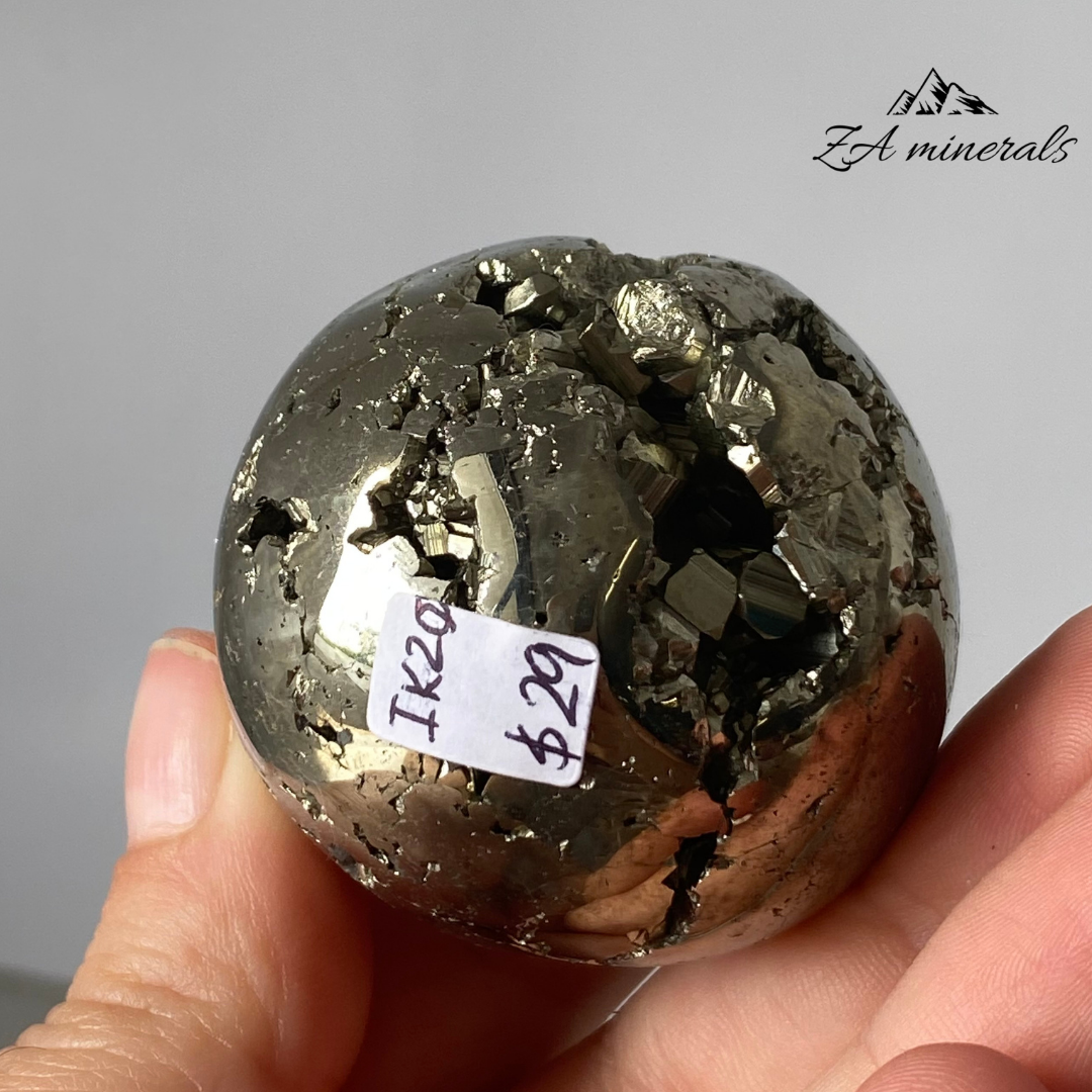 Polished Pyrite Sphere 0.161kg IK20