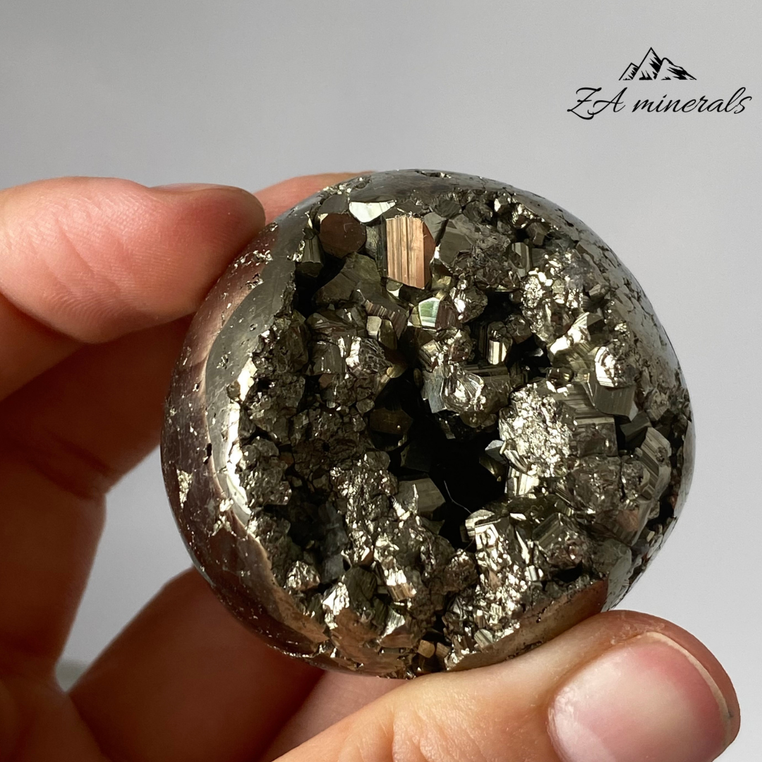Polished Pyrite Sphere 0.161kg IK20