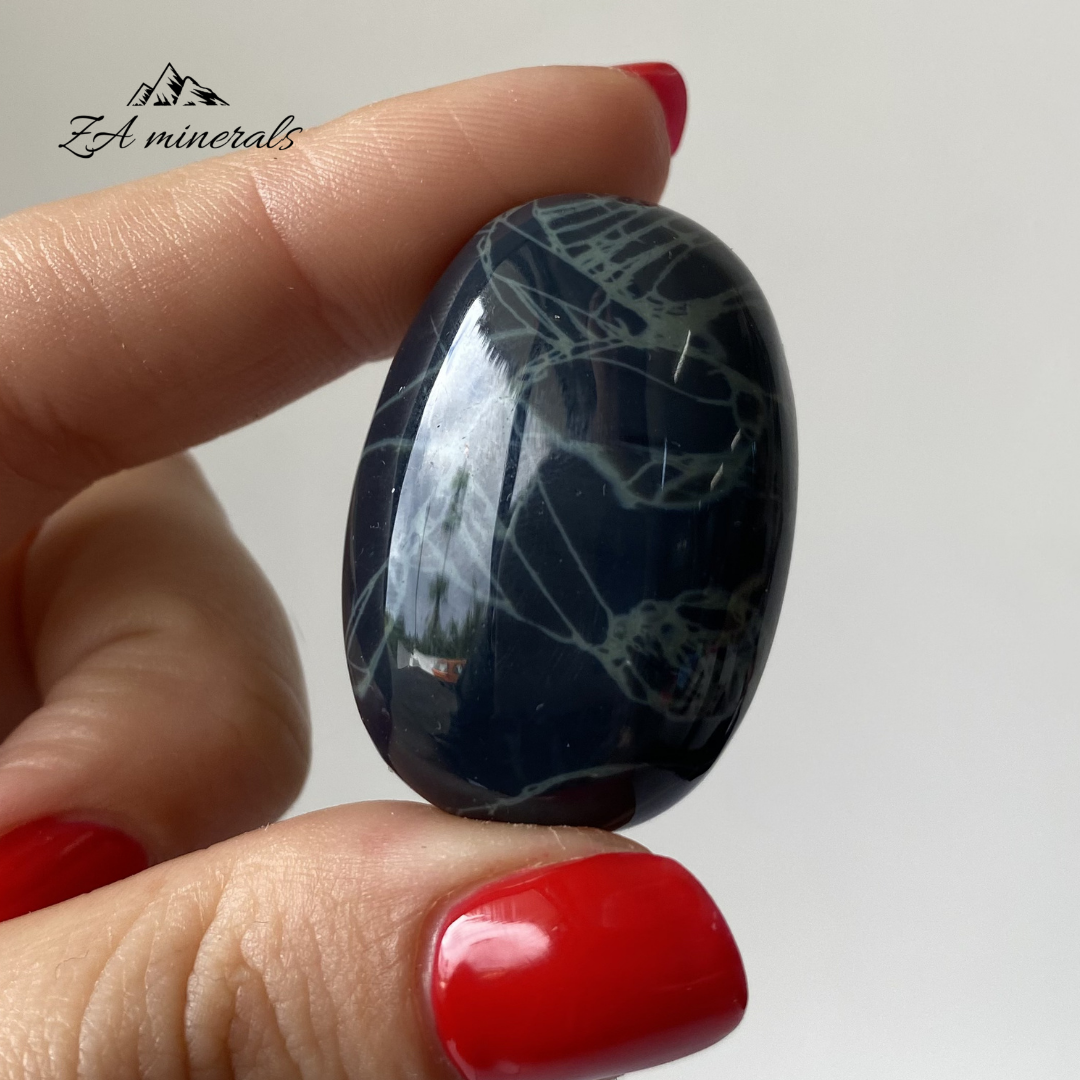 Polished Spiderweb Obsidian Tumble (x1) 0.021kg