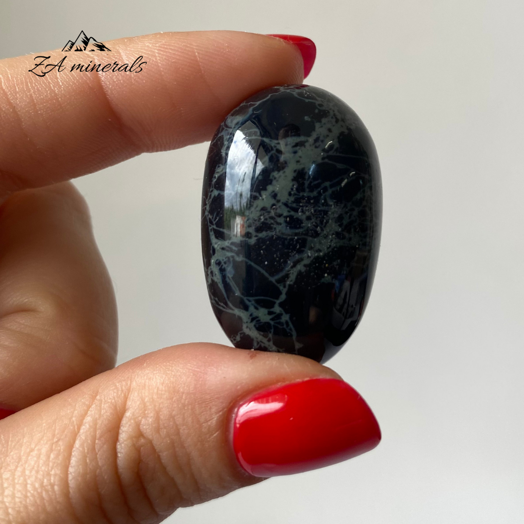 Polished Spiderweb Obsidian Tumble (x1) 0.021kg