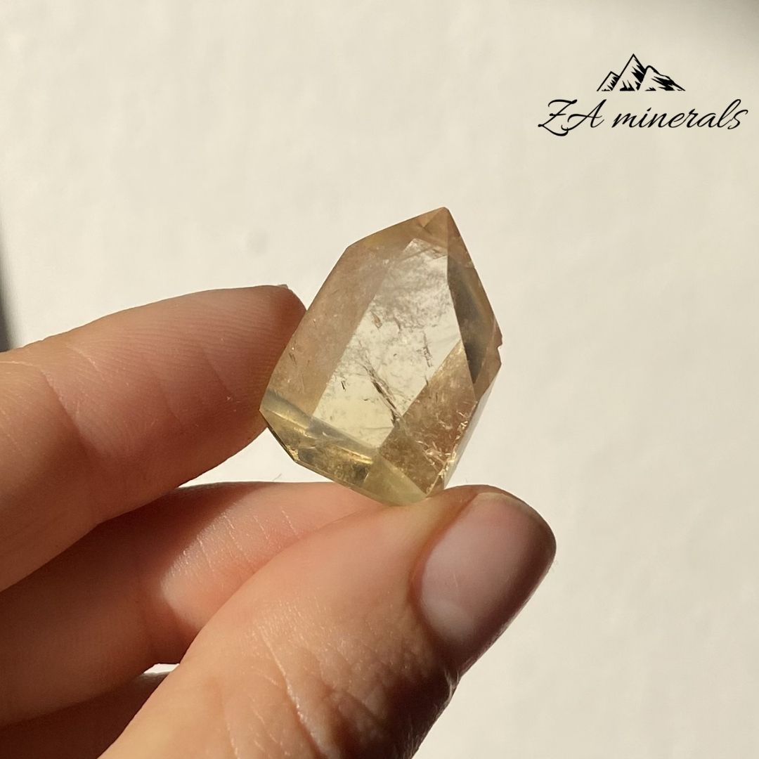 Polished Citrine Mini Tower Pair 0.009kg IZ20