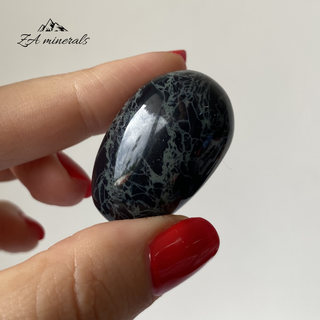 Polished Spiderweb Obsidian Tumble (x1) 0.021kg