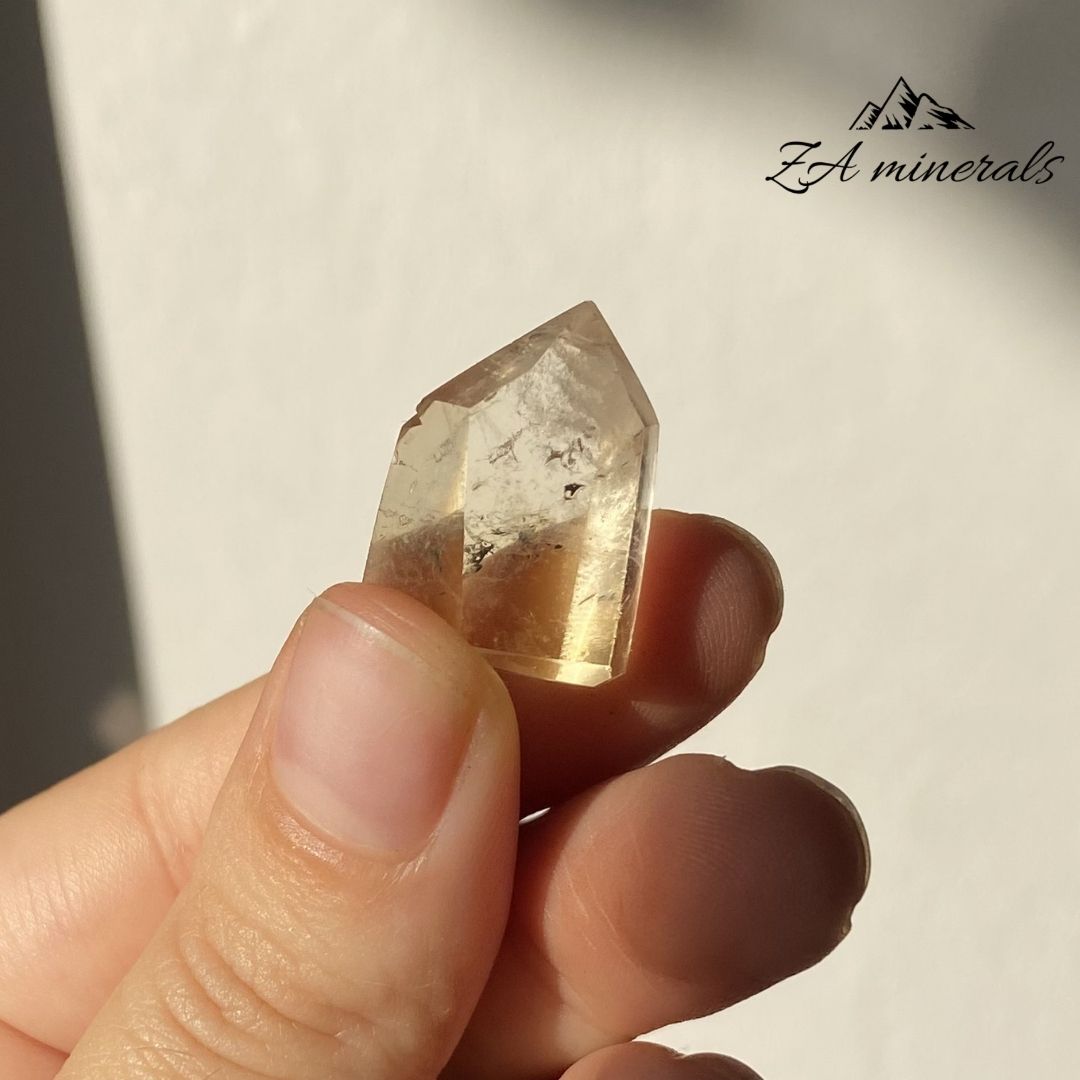 Polished Citrine Mini Tower Pair 0.009kg IZ20