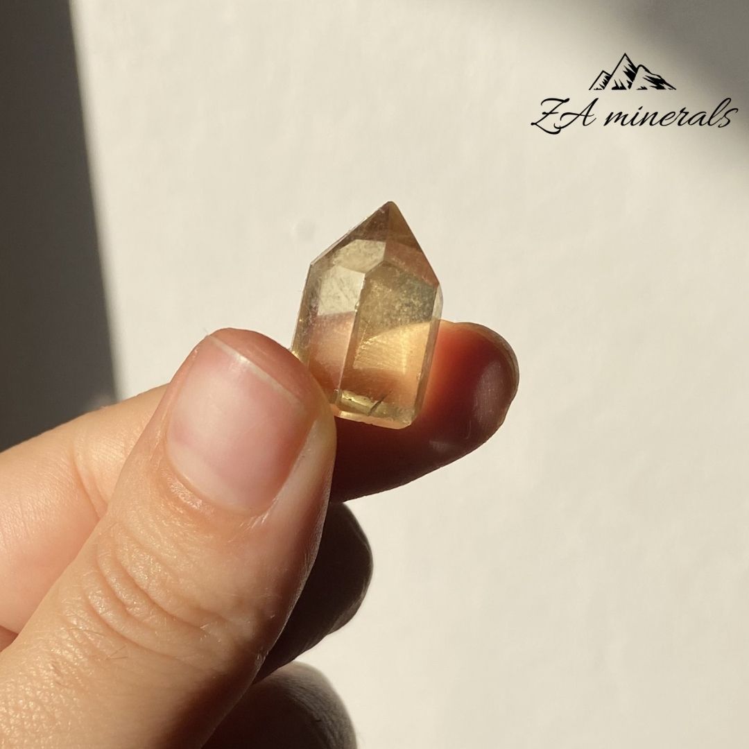 Polished Citrine Mini Tower Pair 0.009kg IZ20