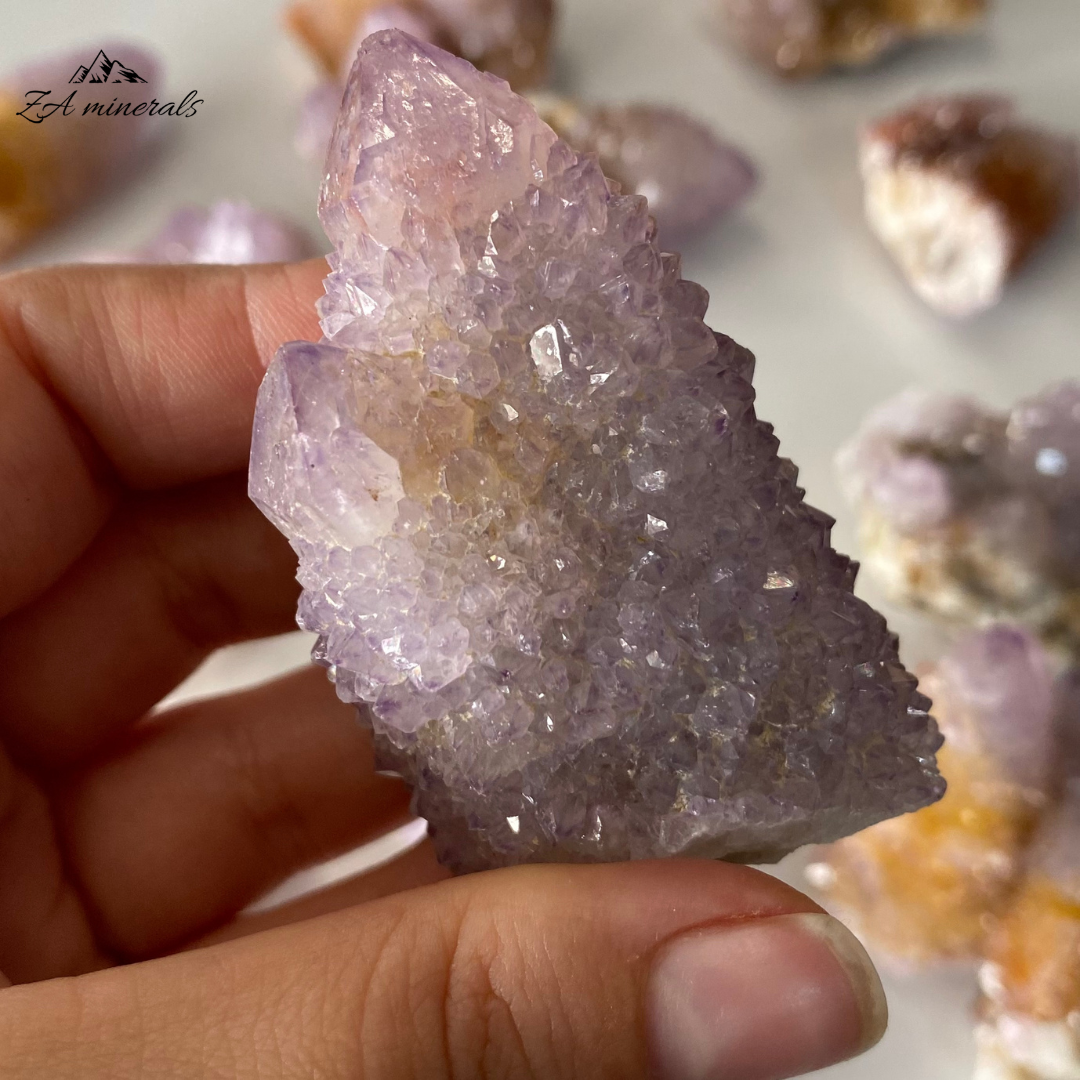 Amethyst Cactus Quartz (x12) 0.714kg RTS1