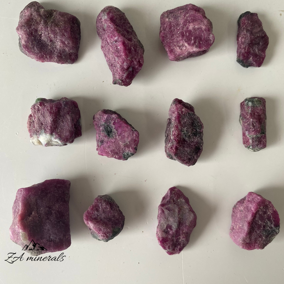 Ruby Corundum (x12) 0.152kg