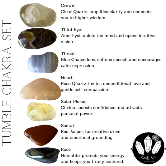 Polished Chakra Stone Sets