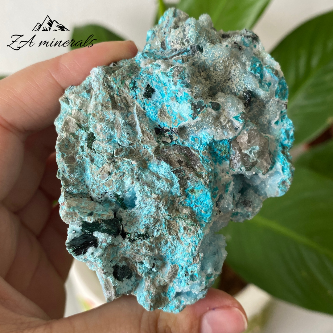 Chrysocolla with Primary Malachite 170g IC15