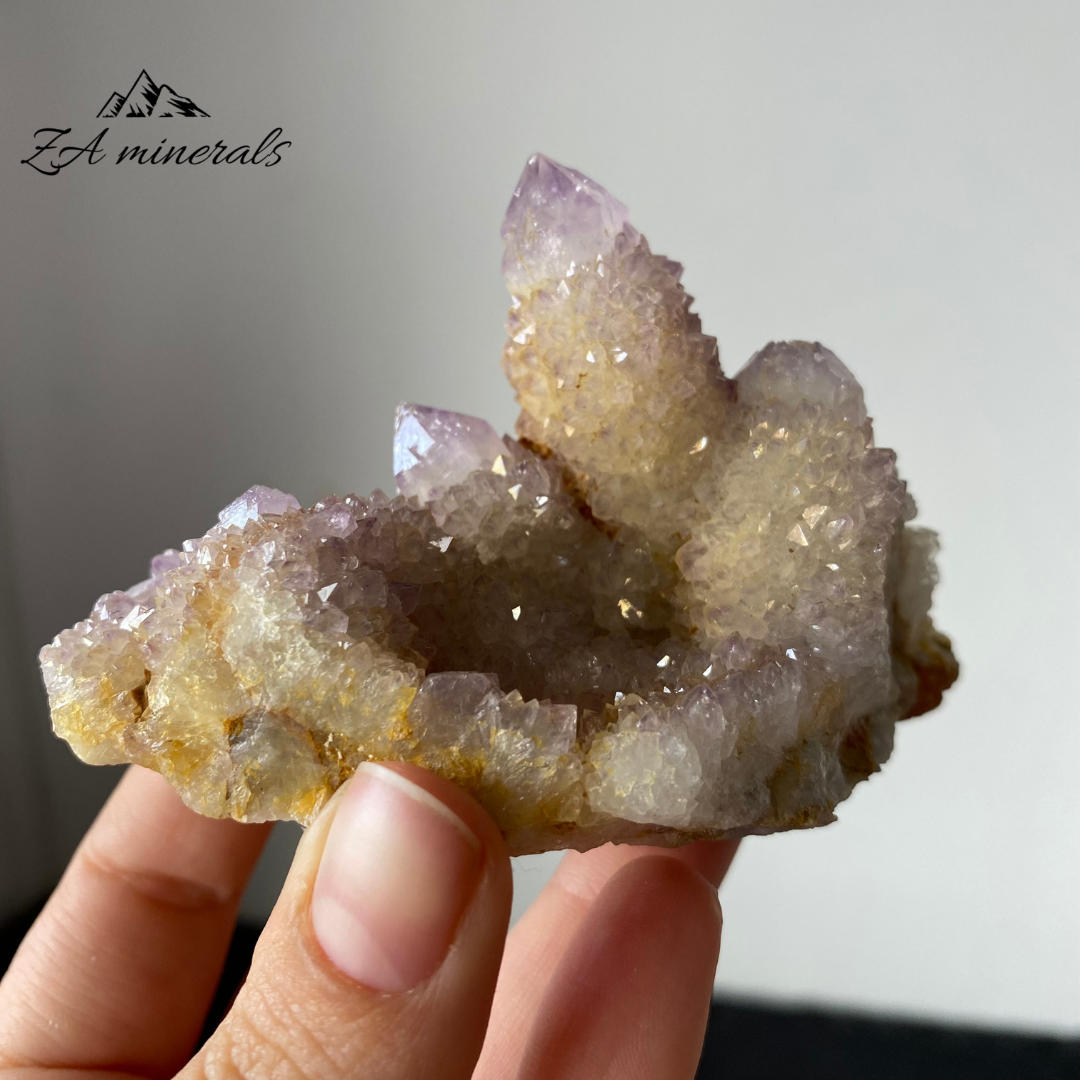 Amethyst-Sunshine Cactus Quartz (x12) 3.438kg RTS16
