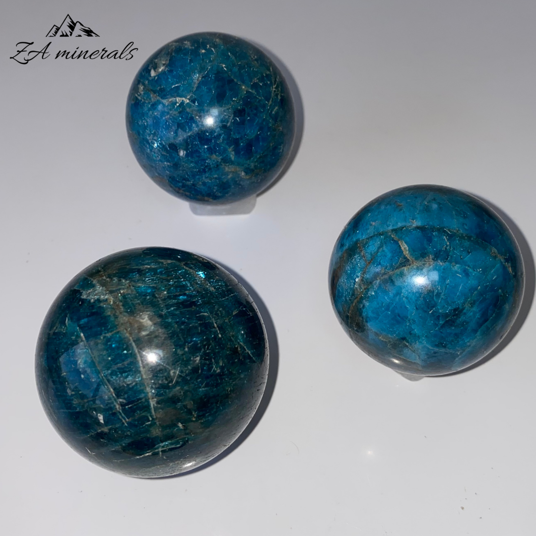 Polished Apatite Spheres 1kg