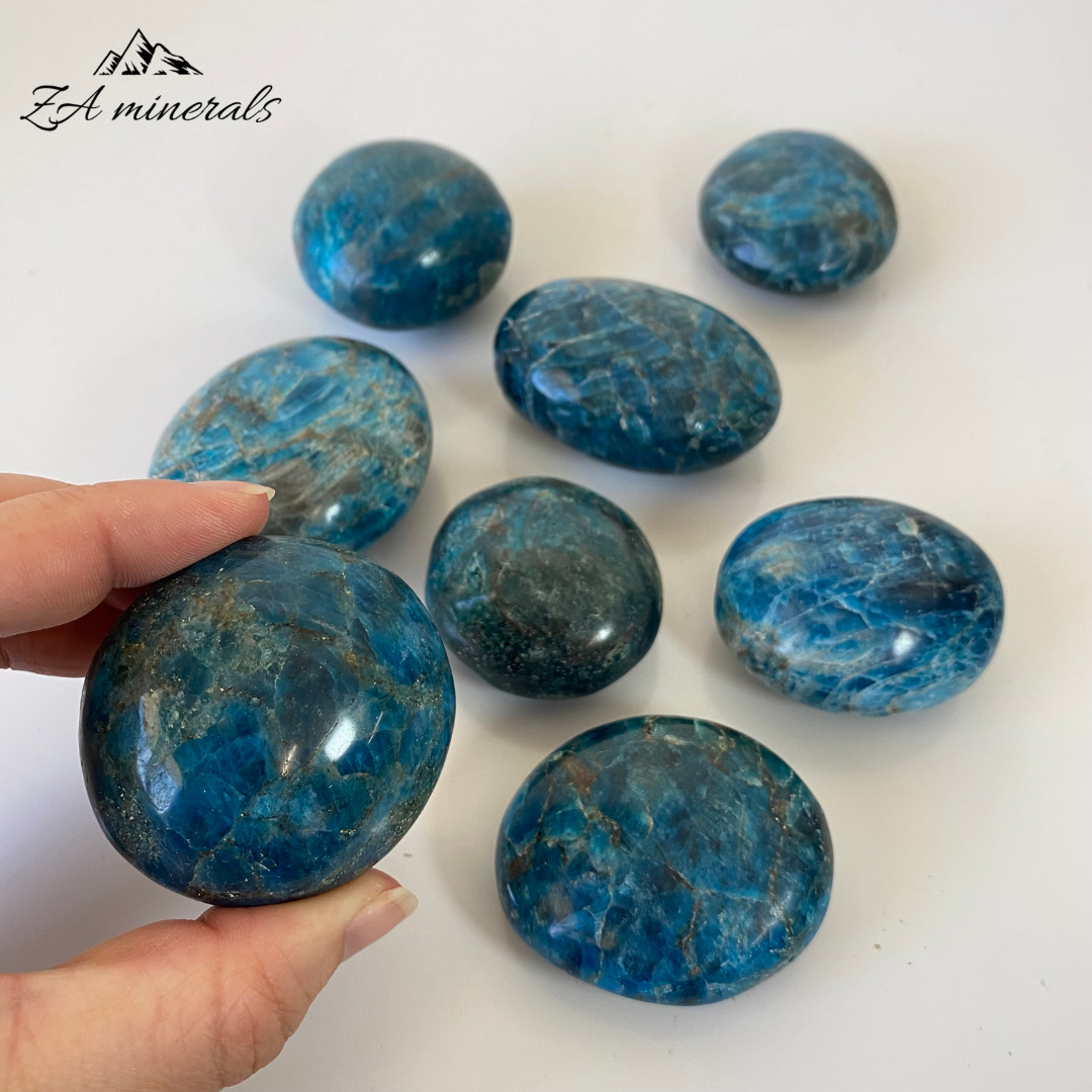 Polished Apatite Palmstones 1kg