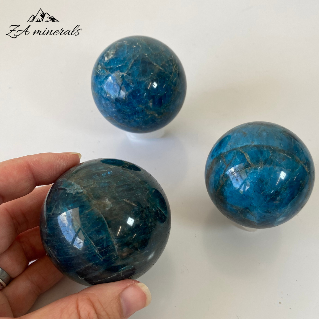 Polished Apatite Spheres 1kg